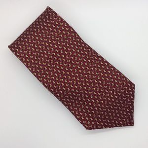 Nautica Red and Gold Men's Necktie